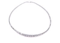 Collana Stocco Gioielli Donna in Argento Zircone ACS 541 - ACS 541